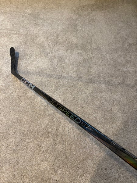 Senior CCM JetSpeed FT7 Pro Right Handed Hockey Stick P92 65 Flex Pro Stock (Used)