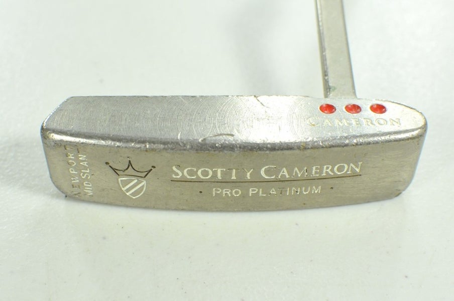 Titleist 1995 Scotty Cameron Newport Mid Slant 34" Putter Right Steel # 207066