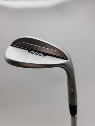 PING S159 CHROME WEDGE 58*/10S STIFF TT DYNAGOLD MID 100 35" GOOD