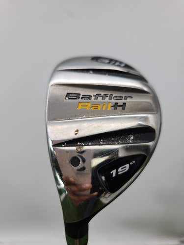 LEFTY 2010 COBRA BAFFLER RAIL H 3 HYBRID 19* STIFF FUJI MOTORE 65G GOOD