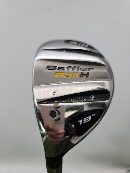 LEFTY 2010 COBRA BAFFLER RAIL H 3 HYBRID 19* STIFF FUJI MOTORE 65G GOOD