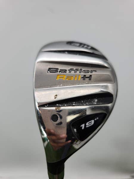 LEFTY 2010 COBRA BAFFLER RAIL H 3 HYBRID 19* STIFF FUJI MOTORE 65G