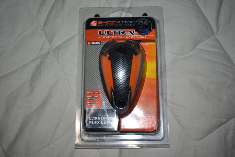NEW - Shock Doctor Ultra Pro 306 Ultra Carbon Flex Cup, Small/Youth