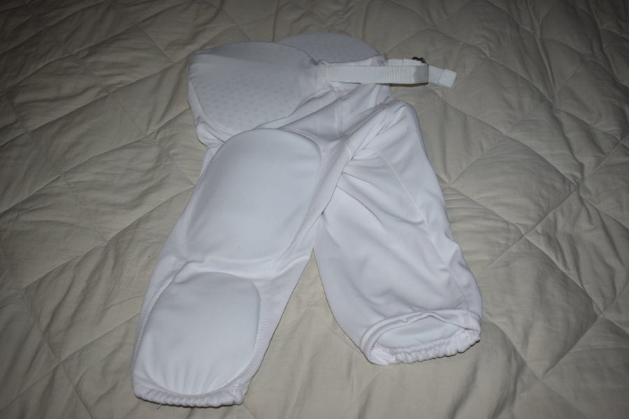 NEW - Russell Athletic Integrated Youth Football Pants, White, Youth Large