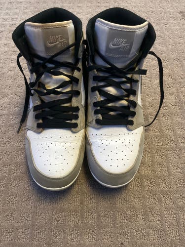 Gray Unisex Size M 9.5 (W 10.5) Adult Jordan Cleats (Used)