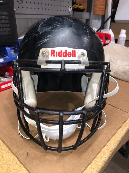 USED RIDDELL SPEED ADULT HELMET - LARGE - FLAT BLACK