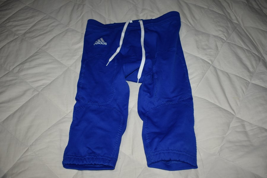 NEW - Adidas Prime Knit Football Pants, Blue, Adult Medium