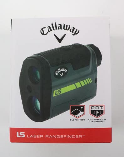 Callaway Golf LS Laser Rangefinder Distance C70196 Pin Seek, Pulse, & Slope NEW