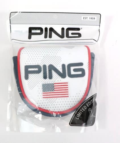PING GOLF USA Flag Patriot Mallet Putter Cover - Limited Edition - Brand New