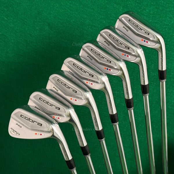 Cobra AMP Cell Pro Forged 4-PW Iron Set Dynamic Gold S300 Steel Stiff
