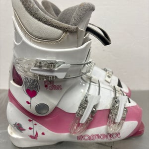 Mondo 22 & 22.5 Kid's Rossignol Fun Girl All Mountain Ski Boots (Used)