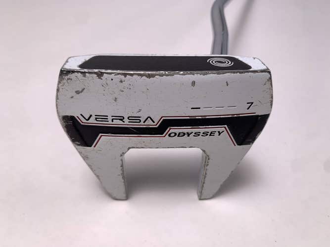 Odyssey Versa 7 White Black White Putter 34" Mens RH
