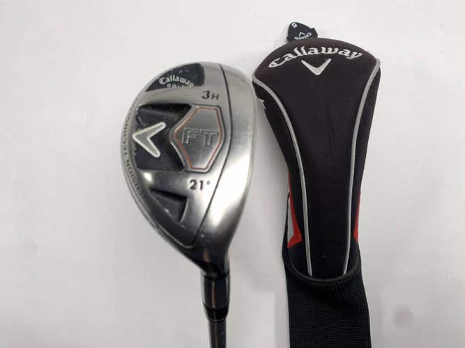 Callaway FT Hybrid 2008 3 Hybrid 21* Fujikura Fit On M Graphite Mens RH HC
