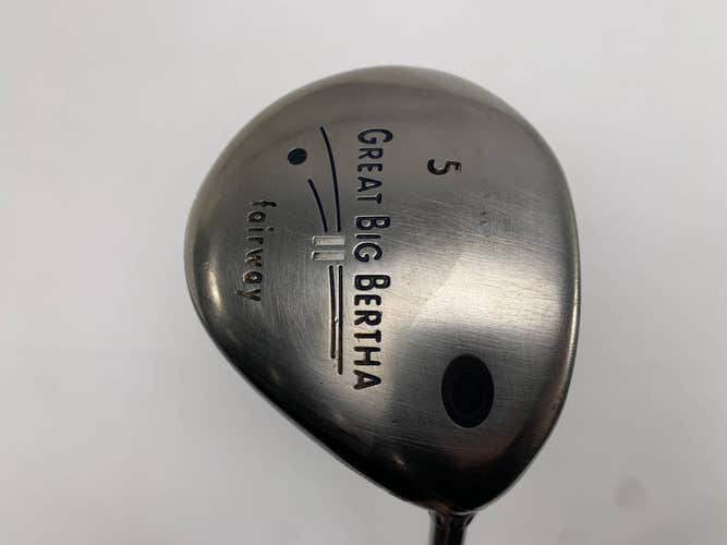 Callaway Great Big Bertha II 5 Fairway Wood 18* Big Bertha Gems 50 Ladies RH