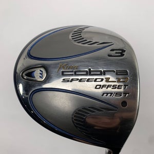 Cobra Speed LD F 3 Fairway Wood 15* Bassara M Speed Tuned Ladies Graphite RH