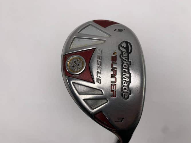 TaylorMade Burner Rescue 3 Hybrid 19* Aldila VL Regular Graphite Mens RH