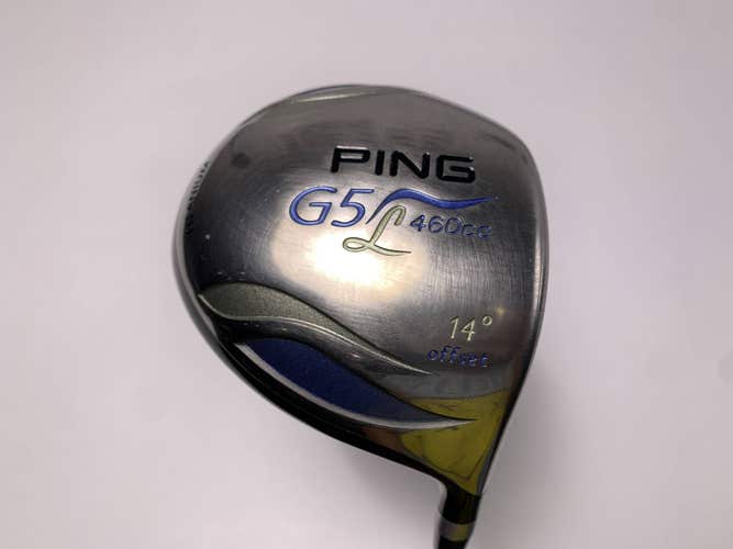 Ping G5 Ladies Driver 14* ULT 50 D Ladies Graphite Womens RH