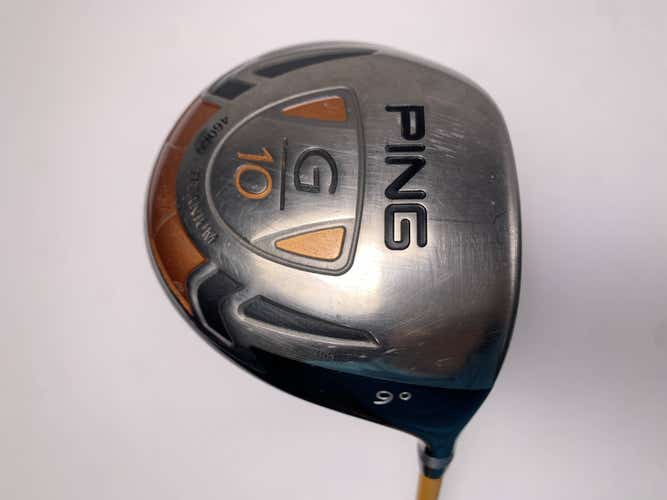 Ping G10 Draw Driver 9* ProForce V2 66g Stiff Graphite Mens RH Oversize Grip