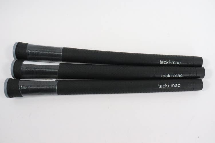 Tacki-mac Itomic It2 Standard Round Golf Club Grip Pack of 3 Black