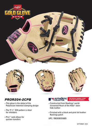 New 2025 November Rawlings RH Infield Heart of the Hide Baseball Glove 11.5"