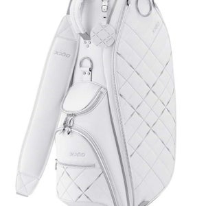 XXIO Lightweight Cart Bag (White, 9.5" 5 way top) NEW