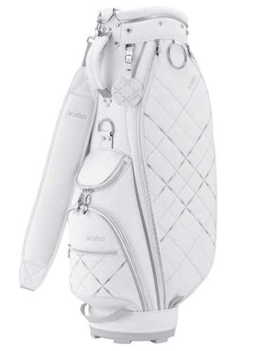 XXIO Lightweight Cart Bag (White, 9.5" 5 way top) NEW