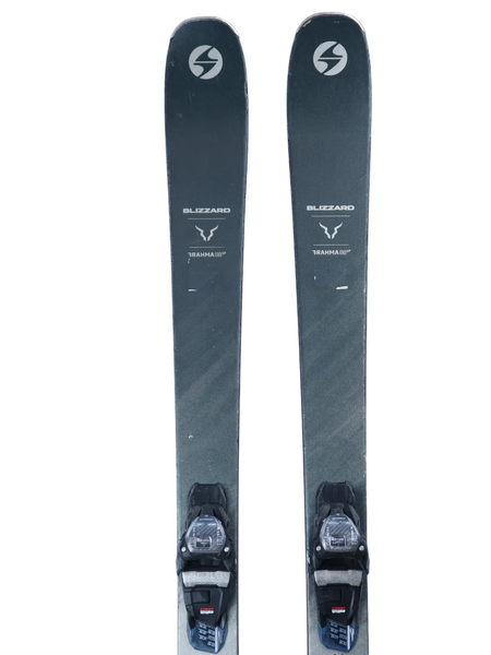 Used 2022 Blizzard Brahma 88 Skis with Marker TCX 11 Bindings