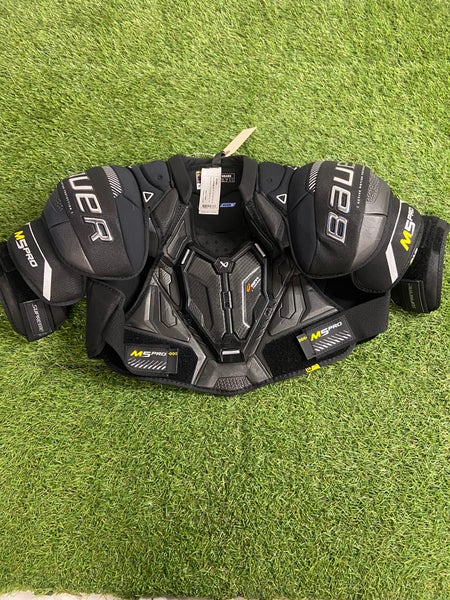 Large Senior Bauer Supreme M5 Pro Shoulder Pads (Used)