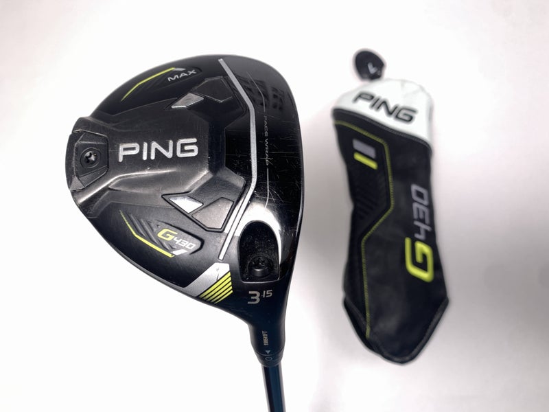 Ping G430 Max 3 Fairway Wood 15* Tour 2.0 75g Stiff RH HC Midsize Grip