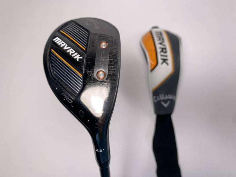 Callaway Mavrik Pro 4 Hybrid 23* KBS Hybrid 80g Stiff Graphite Mens RH HC