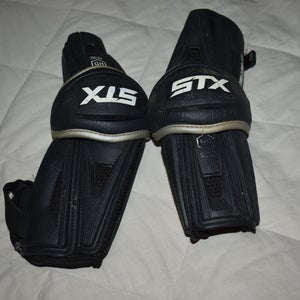 STX Stallion HD Lacrosse Arm Pads, Black, Medium