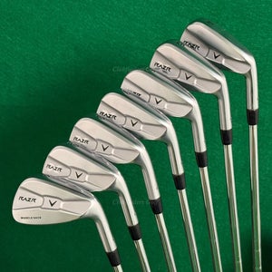Callaway RAZR X Muscleback Forged 4-PW Iron Set KBS Tour Steel Stiff