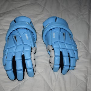 Nike Vapor Field Lacrosse Gloves, Light Blue, 13 Inches - Great Condition!