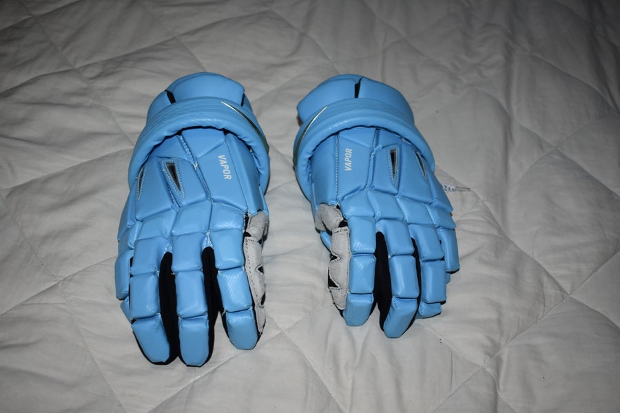 Nike Vapor Field Lacrosse Gloves, Light Blue, 13 Inches - Great Condition!