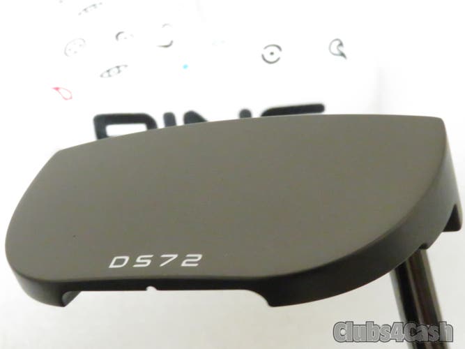 PING PLD Milled DS72 Gunmetal Putter Black Stepless 35" +Cover .. MINT