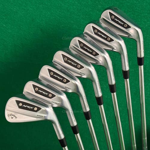 Callaway Apex Pro Forged '24 4-PW Iron Set Modus 3 Tour 105 Steel Extra Stiff