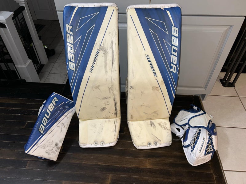 34" 2017 Bauer Supreme 1S Regular Goalie Full Set Pro Stock (Used)