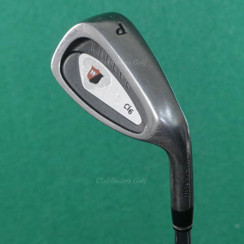 Wilson Staff Ci6 PW Pitching Wedge Factory True Temper Taper-Tech CL Steel Stiff