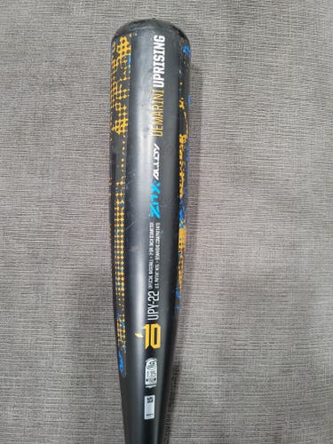 2023 DeMarini Uprising Alloy USSSA Certified Bat (-10) 17 oz 27" (Used)
