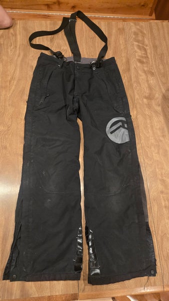 Black Unisex Youth Size 12 SYNC Ski Pants (Used)