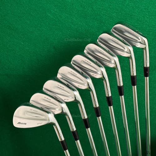 Mizuno MP-67 Cut Muscle Forged 3-PW Iron Set Dynamic Gold S300 Steel Stiff