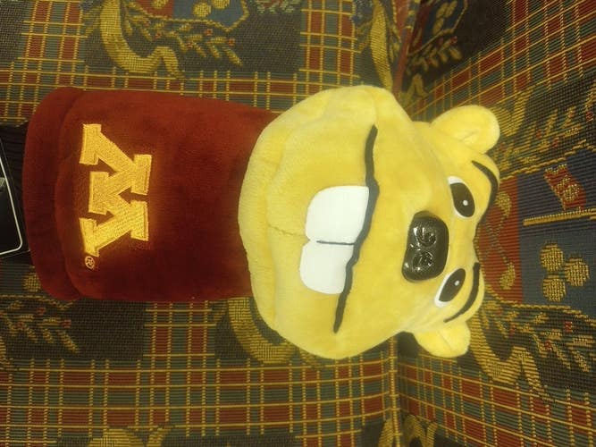 Minnesota Goldy GopherMascot Jumbo Golf Headcover Driver - Team Golf -NCAA Goldy