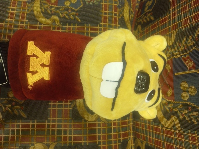 Minnesota Goldy GopherMascot Jumbo Golf Headcover Driver - Team Golf -NCAA Goldy