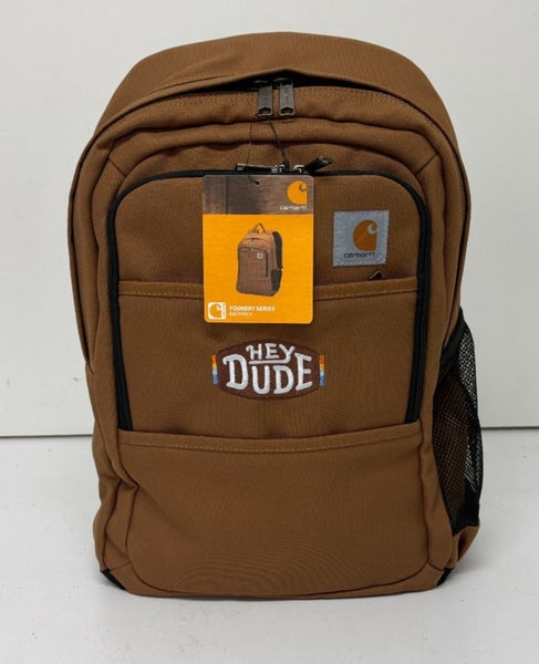 Carharrt Foundry Series Hey Dude Laptop Backpack Brown NEW Fast Shipping