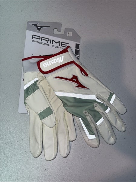 Mizuno Prime Special Edition Fastpitch Batting Gloves Size Large (INV328)