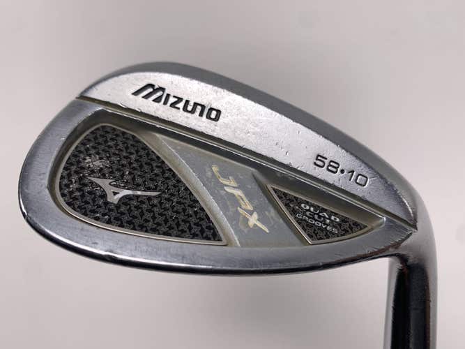 Mizuno JPX Satin Chrome Wedge 58*10 True Temper Dynalite Gold XP Wedge Steel RH