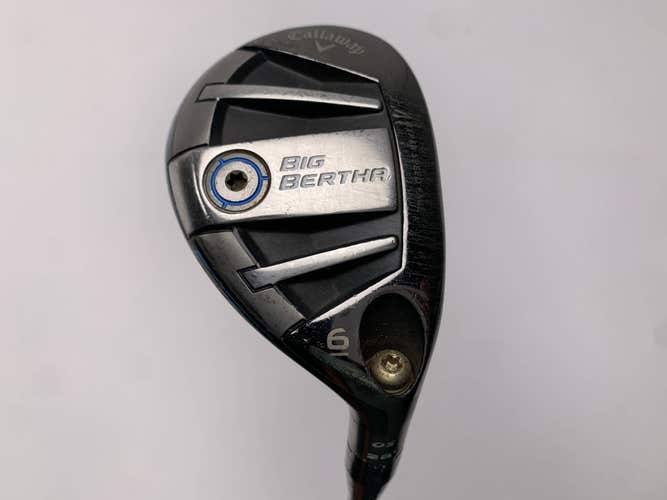 Callaway Big Bertha OS 6 Hybrid 28* UST Mamiya Recoil ES 450 F1 Ladies RH