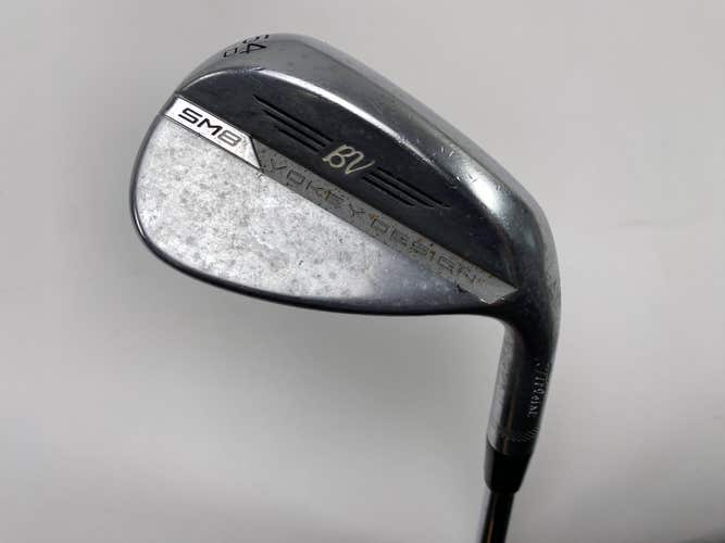 Titleist Vokey SM8 Tour Chrome Wedge 54* 12 Bounce D-Grind Wedge Steel Mens RH