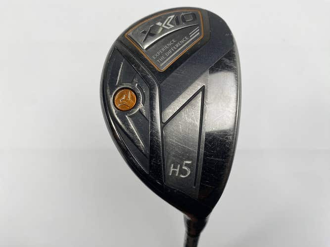 XXIO X Black 5 Hybrid 25* Miyazaki AX-1 Flex 4333 55g Stiff Graphite Mens RH