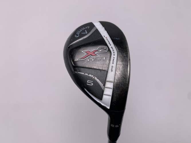 Callaway X2 Hot Womens 5 Hybrid 25* Ladies Graphite Womens RH Undersize Grip